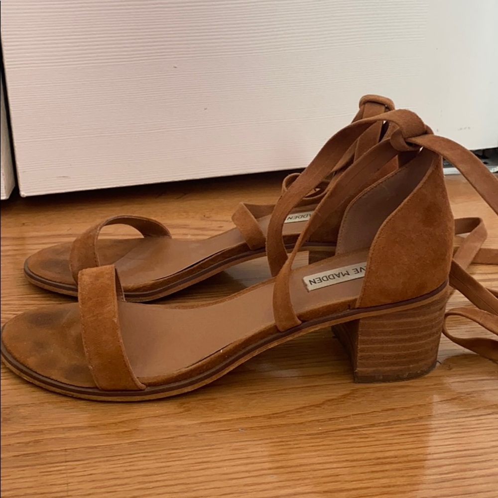 Steve Madden Ankle Tie Sandals